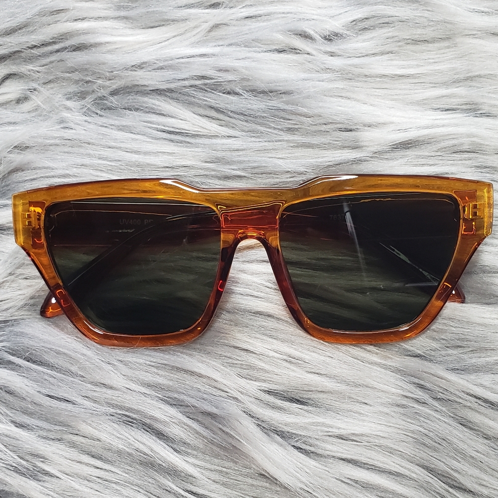 3/$15 Tan retro sunglasses
